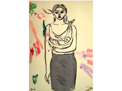 Jeune Femme a St. Gilles