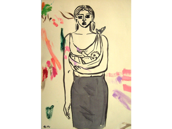Jeune Femme a St. Gilles